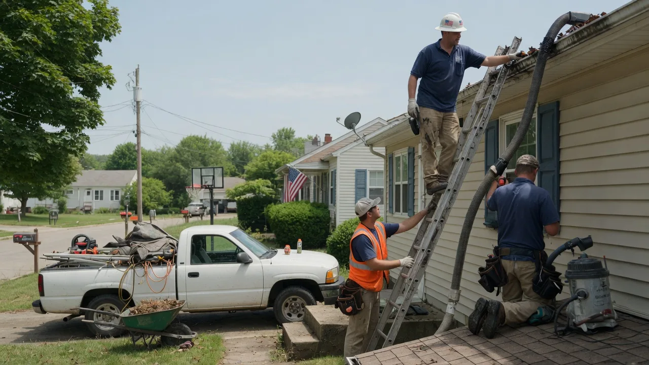 Gutter Installation in Hanston, KS near me